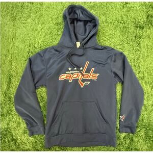 Washington Capitals Blue Pullover Sweatshirt Hoodie Y2K Unisex